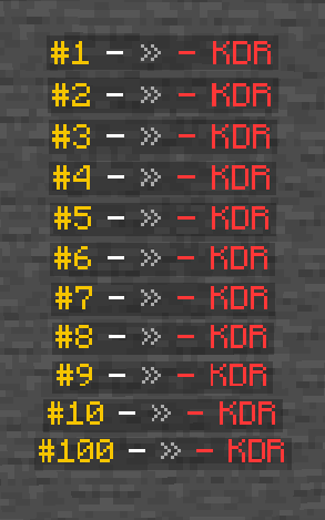kdr toplist image