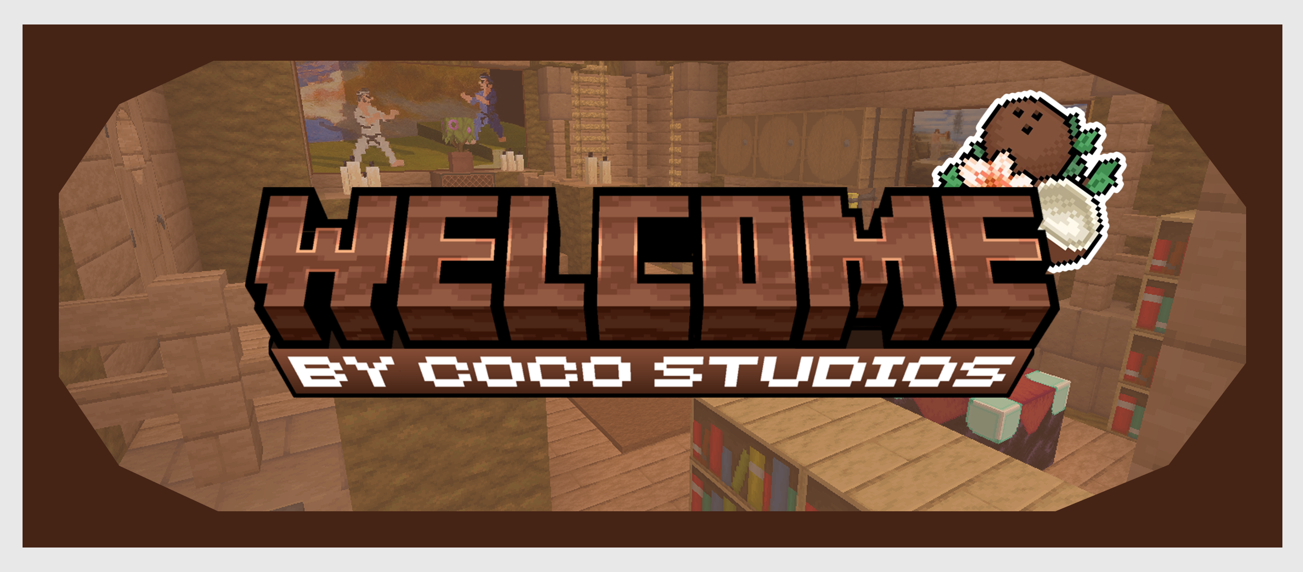 Welcome banner